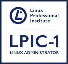 LPIC-1 Linux Administrator Course certificate