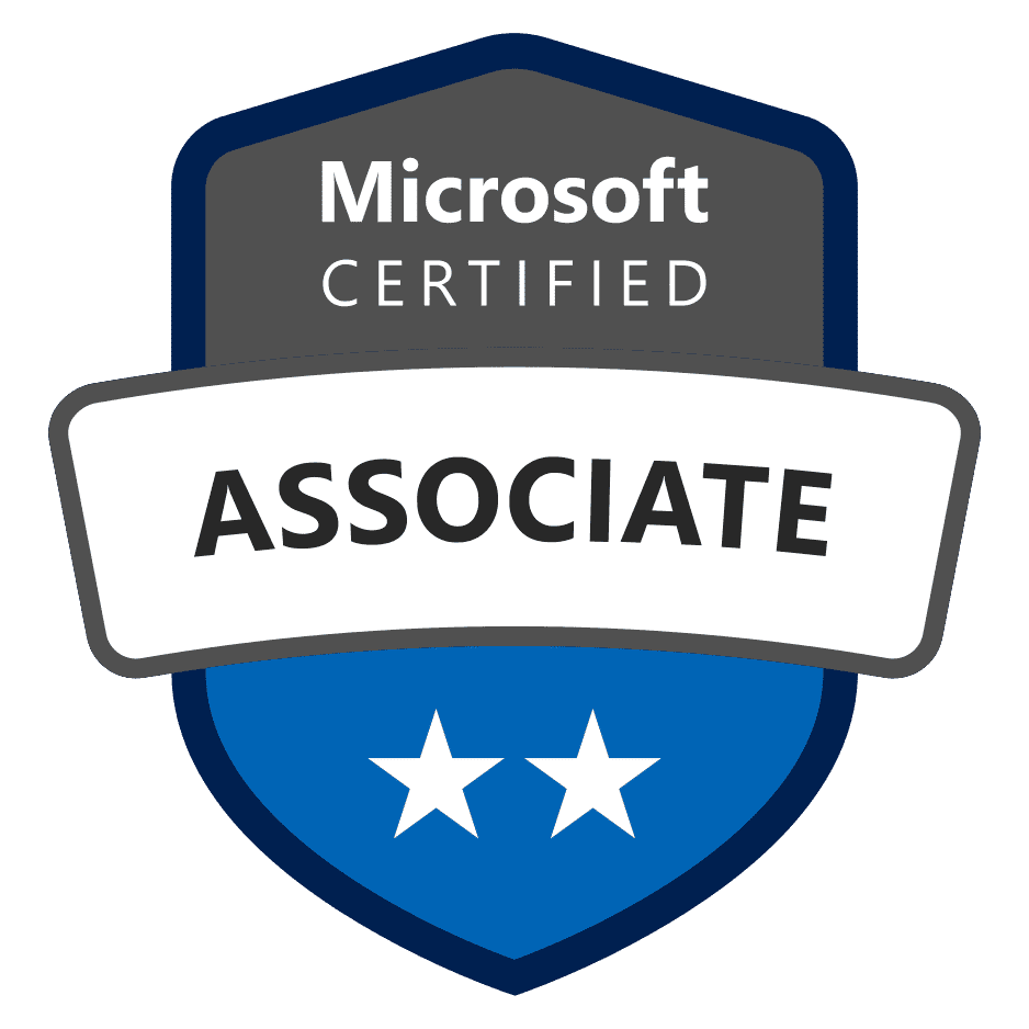 Microsoft Azure Administrator Course certificate